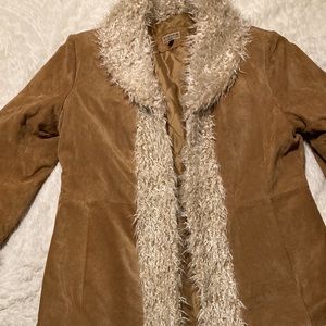 Giacca Vintage Suede Coat never worn new without tags and smoke free home